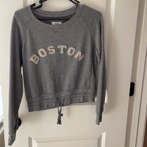 Boston Crop Sweatshirt VGUC